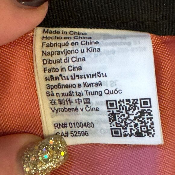 Kavu Cotton Canvas The Rope Bag Beach Tie Dye Multicolor Sling Purse Adjustable - Picture 10 of 10